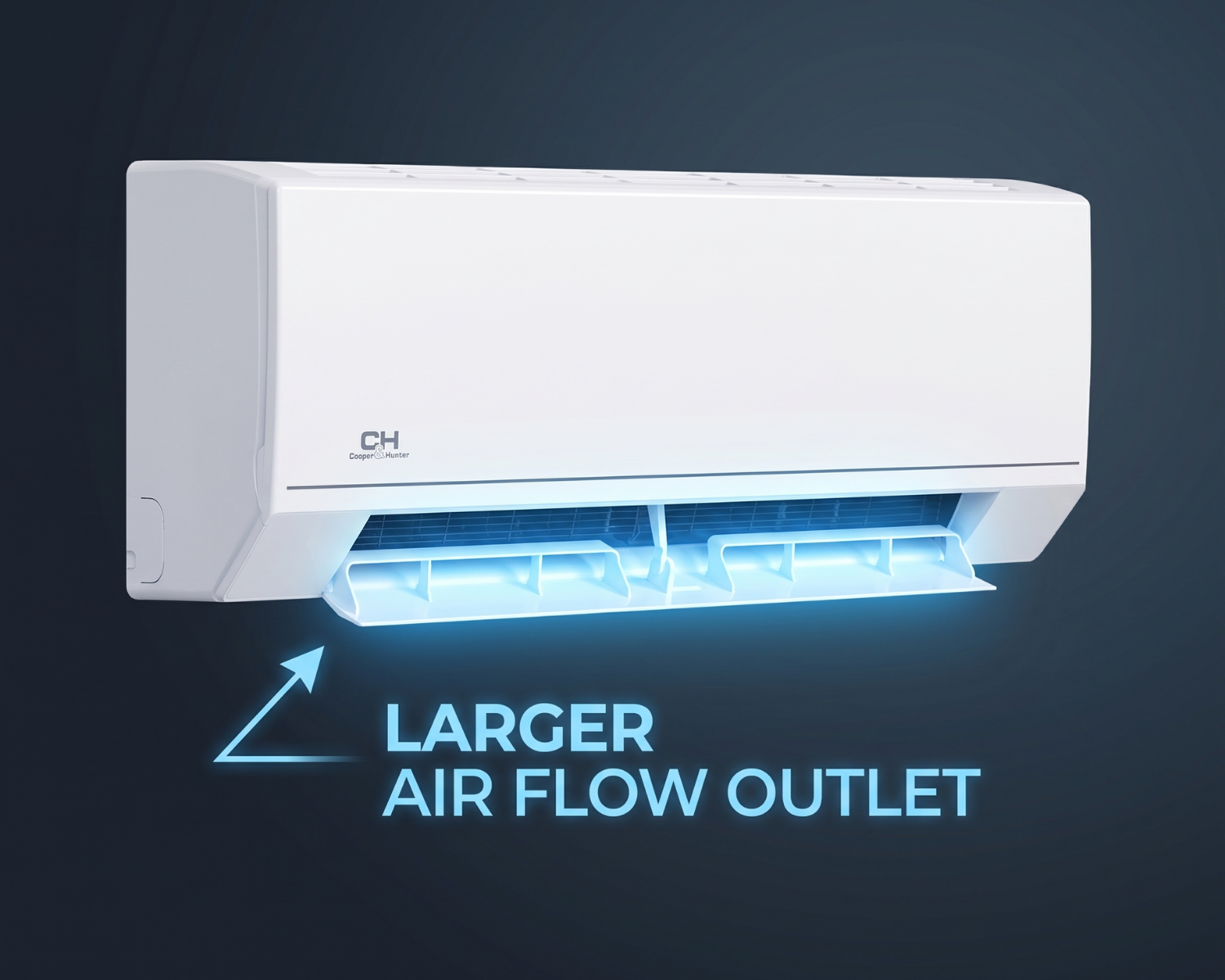 Large Air Flow Outlet