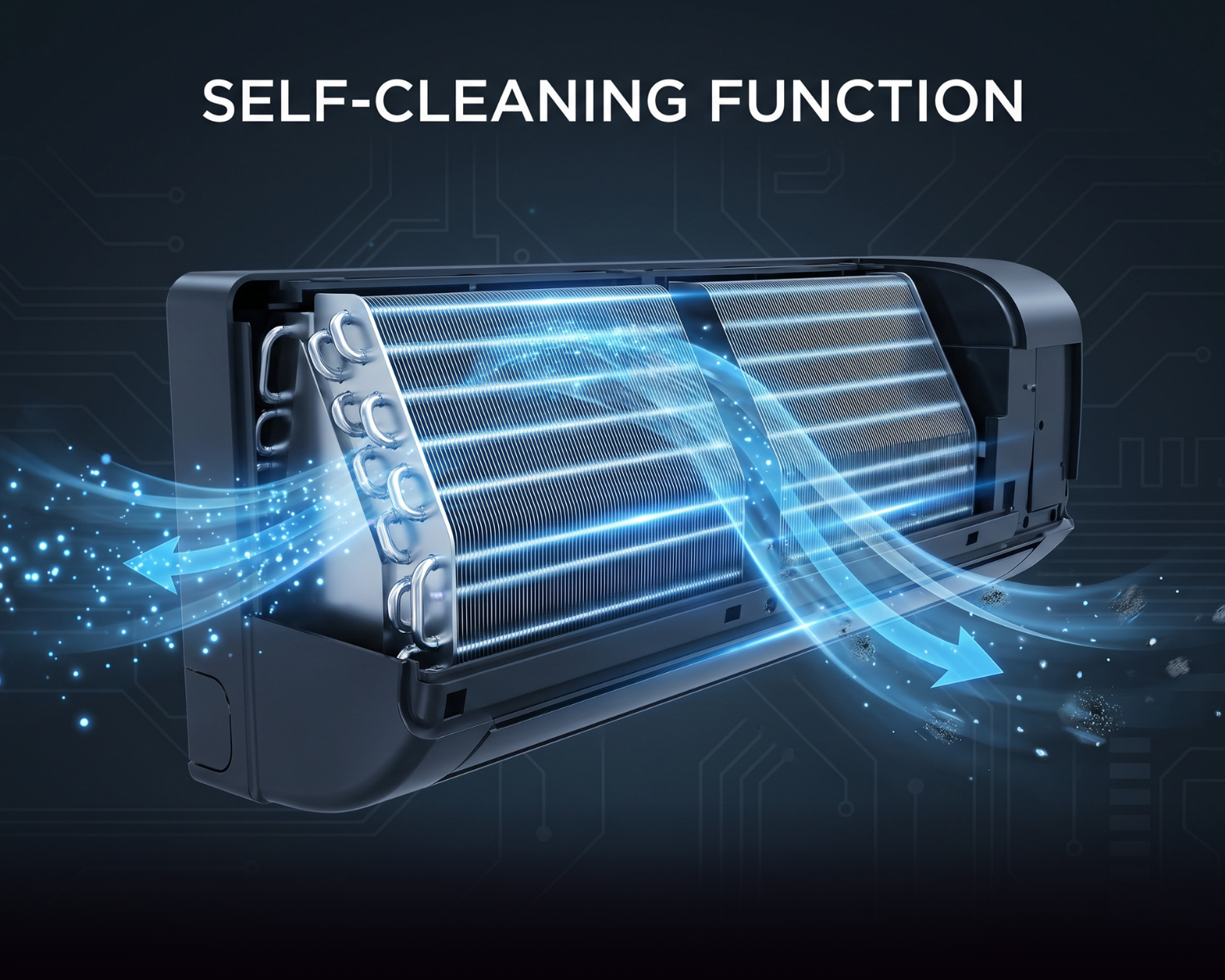 Self-cleaning