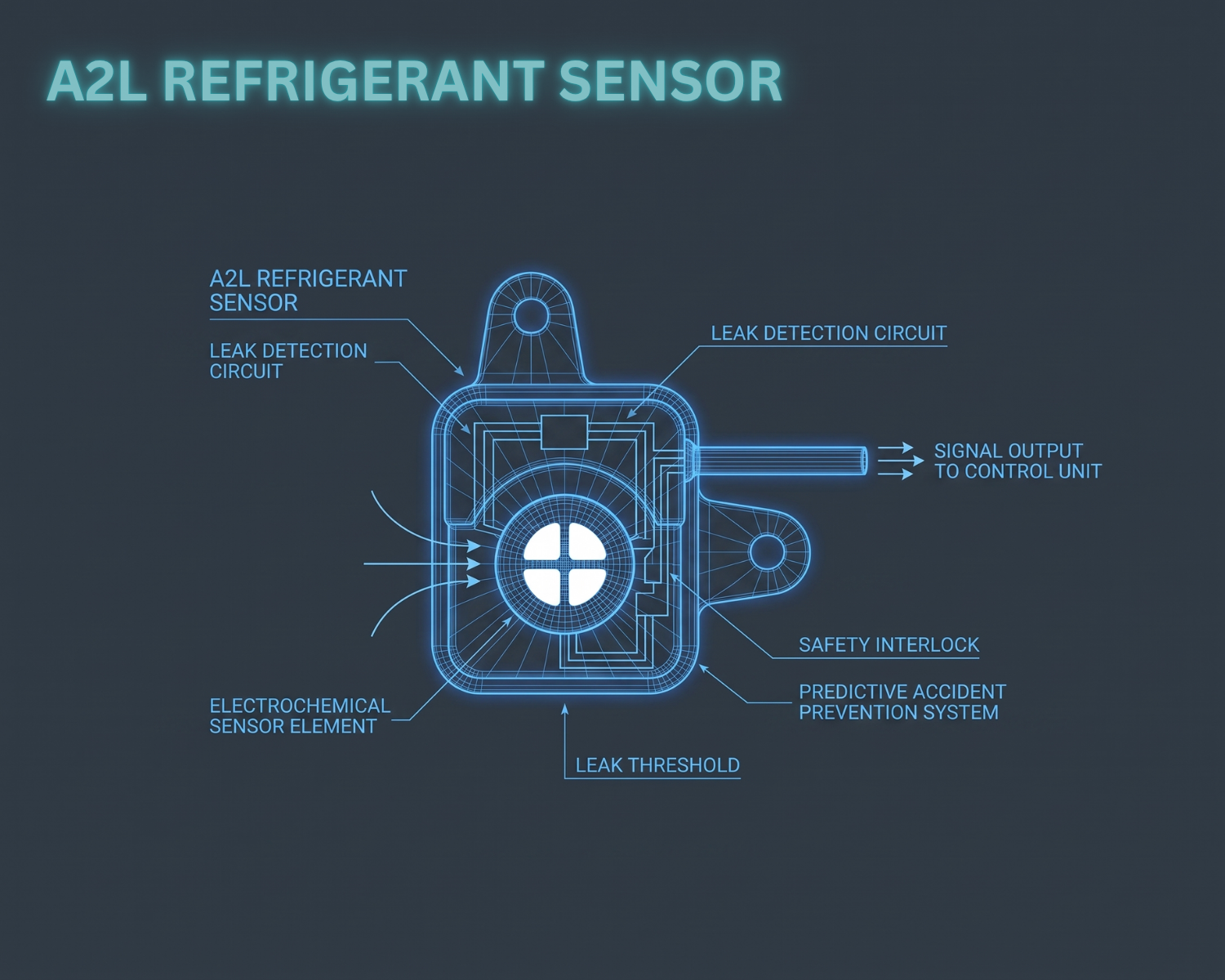 Sensor de refrigerante